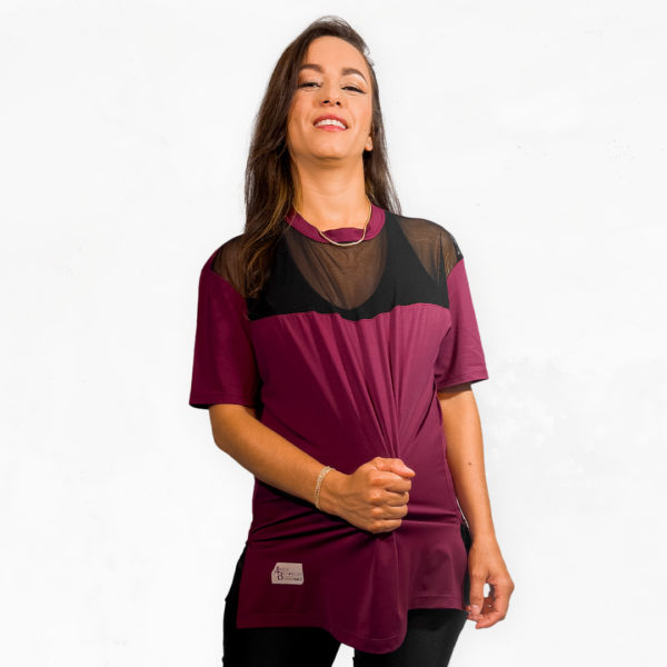 CAMISETA NOA 2.0 - VINO - Image 3