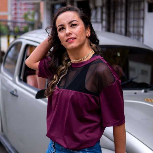 CAMISETA NOA - VINO - Image 2